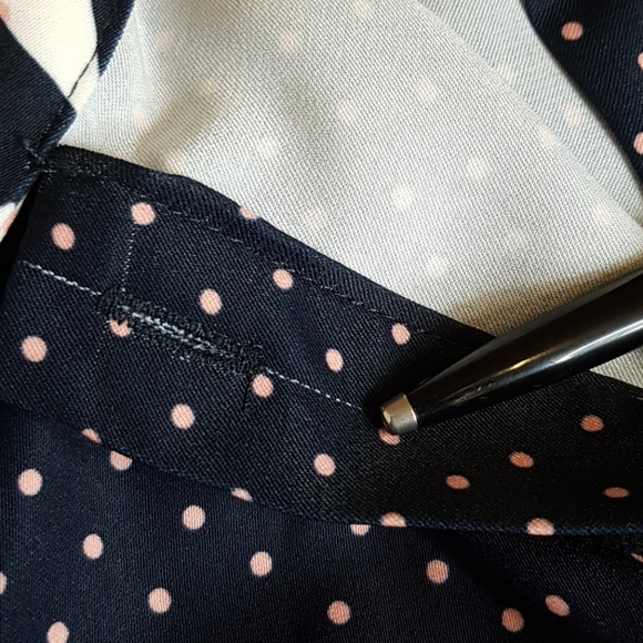 ELOQUII Polka Dot Longsleeve Dress Sz20 - Picture 10 of 11